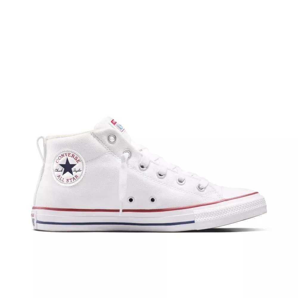 Converse Chuck Taylor All Star Street Mid White Men 8 Women 10 162426F